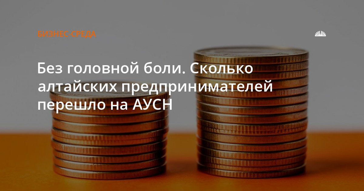 Свыше пяти тысяч алтайских предпринимателей выбрали новую систему налогообложения