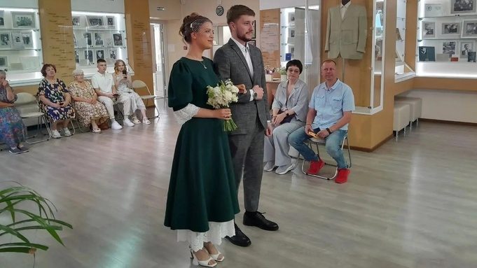 В музее Рождественского в селе Косиха сыграла свадьба