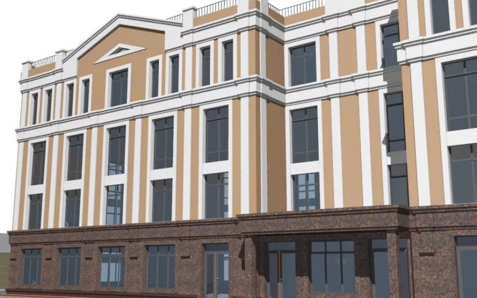В центре Барнаула построят отель Cosmos Smart на улице Пушкина