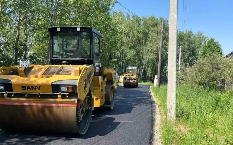 В Барнауле отремонтируют и построят дороги на 13 участках частного сектора