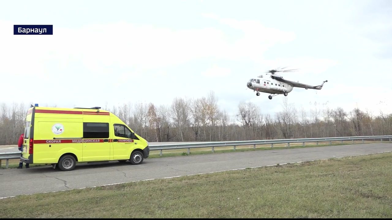 Санавиация Алтайского края с начала года помогла жителям больше 18 тысяч раз