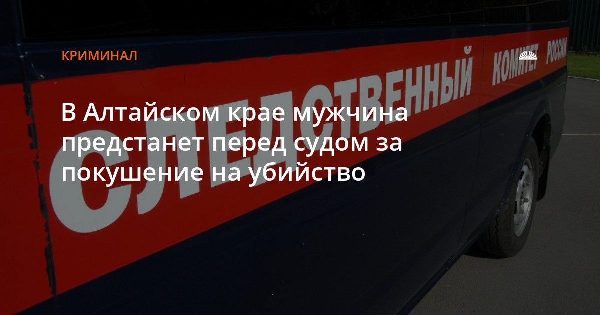 Мужчина предстанет перед судом за покушение на убийство в Солонешенском районе