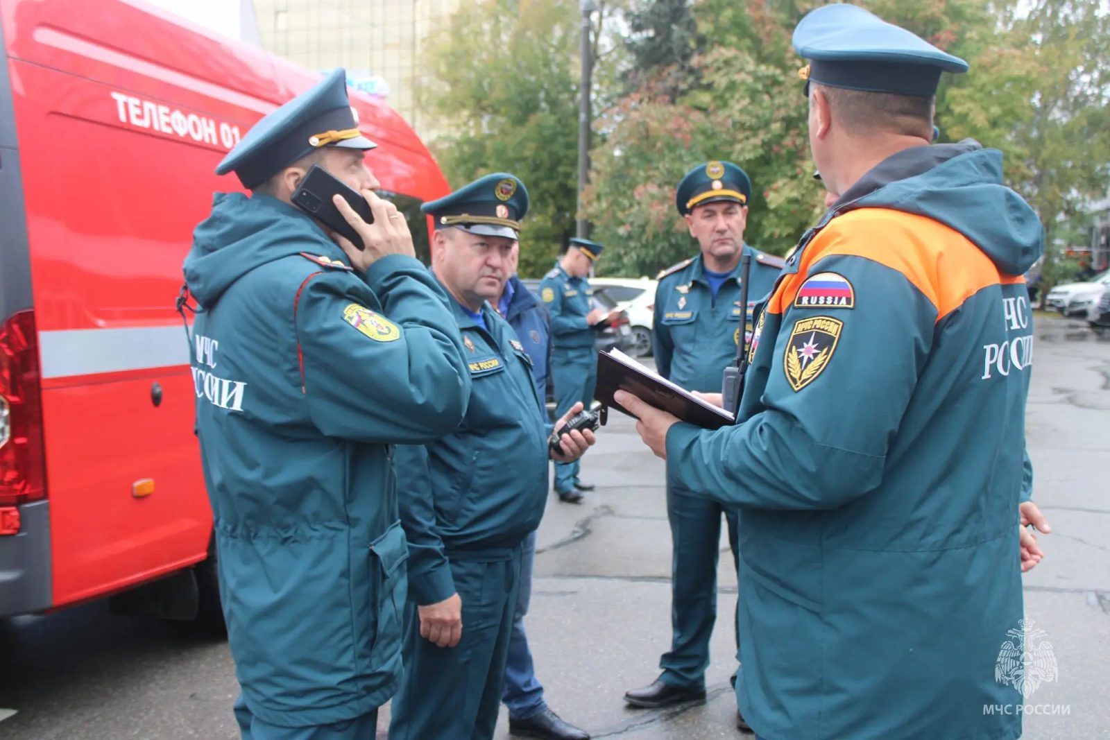 В Алтайском крае прошли пожарно-тактические учения