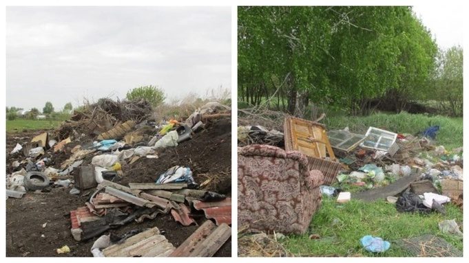 В Заринском районе нашли несанкционированную свалку площадью более 4 тысяч квадратных метров
