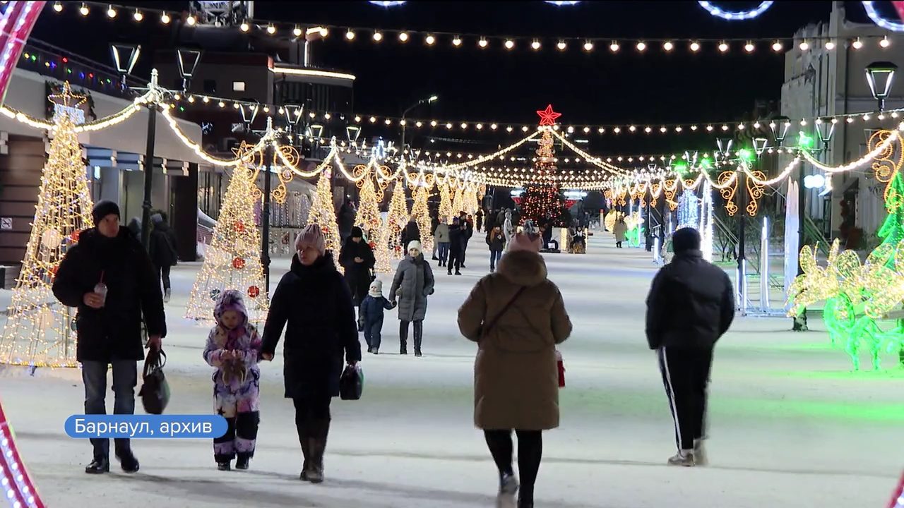 В Барнауле на новогодние праздники готовы потратить до миллиона рублей