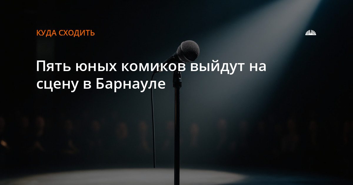 Пять юных стендаперов выступят на концерте в Барнауле