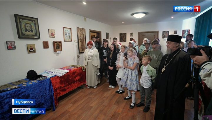 В Рубцовске открылся музей епархии с редкими иконами и старопечатными книгами