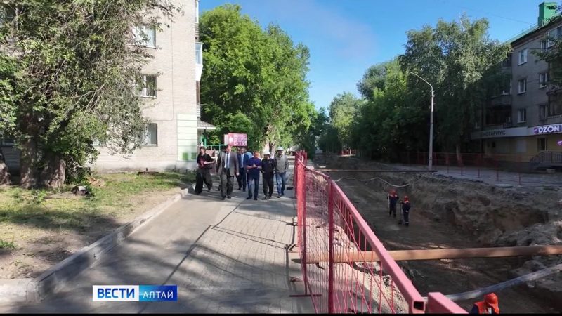 Горячую воду отключат в Барнауле из-за перекладки теплосети