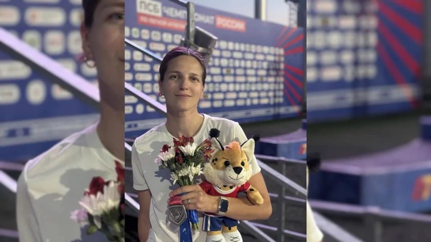 Виктория Погребняк завоевала серебро на чемпионате России по легкой атлетике