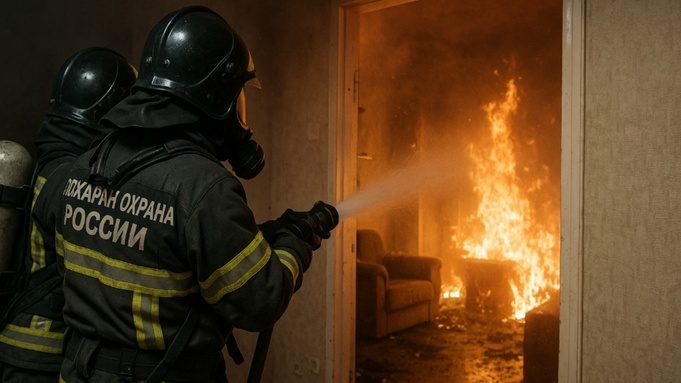 В селе Северка Ключевского района произошел пожар с летальным исходом
