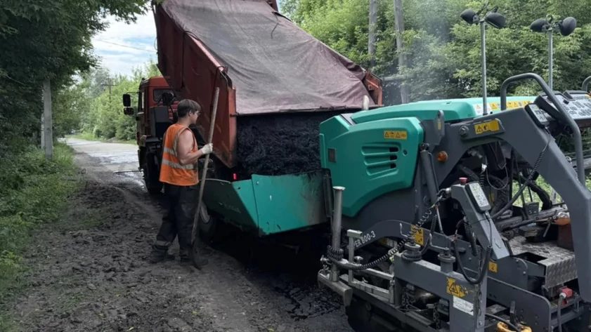 В Барнауле продолжают ремонт дорог и тротуаров на нескольких улицах