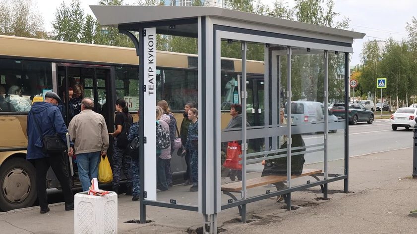 В центре Барнаула устанавливают 19 новых остановок