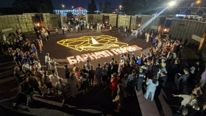В Барнауле прошла акция «Свеча памяти» в честь погибших в Великой Отечественной войне