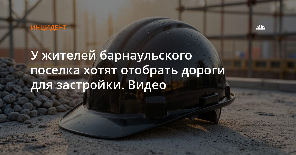 В поселке Центральный перекрыли аварийные проезды для застройки