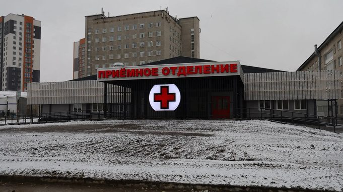 В Барнауле завершили строительство приемного отделения БСМП № 2
