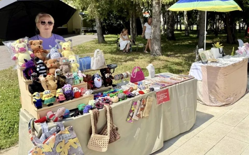 В парке «Центральный» проходит фестиваль ремесленников