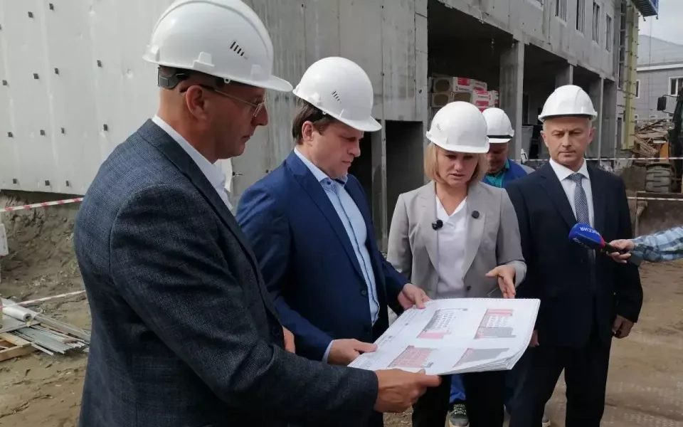 В Барнауле строится новое здание краевой офтальмологической больницы