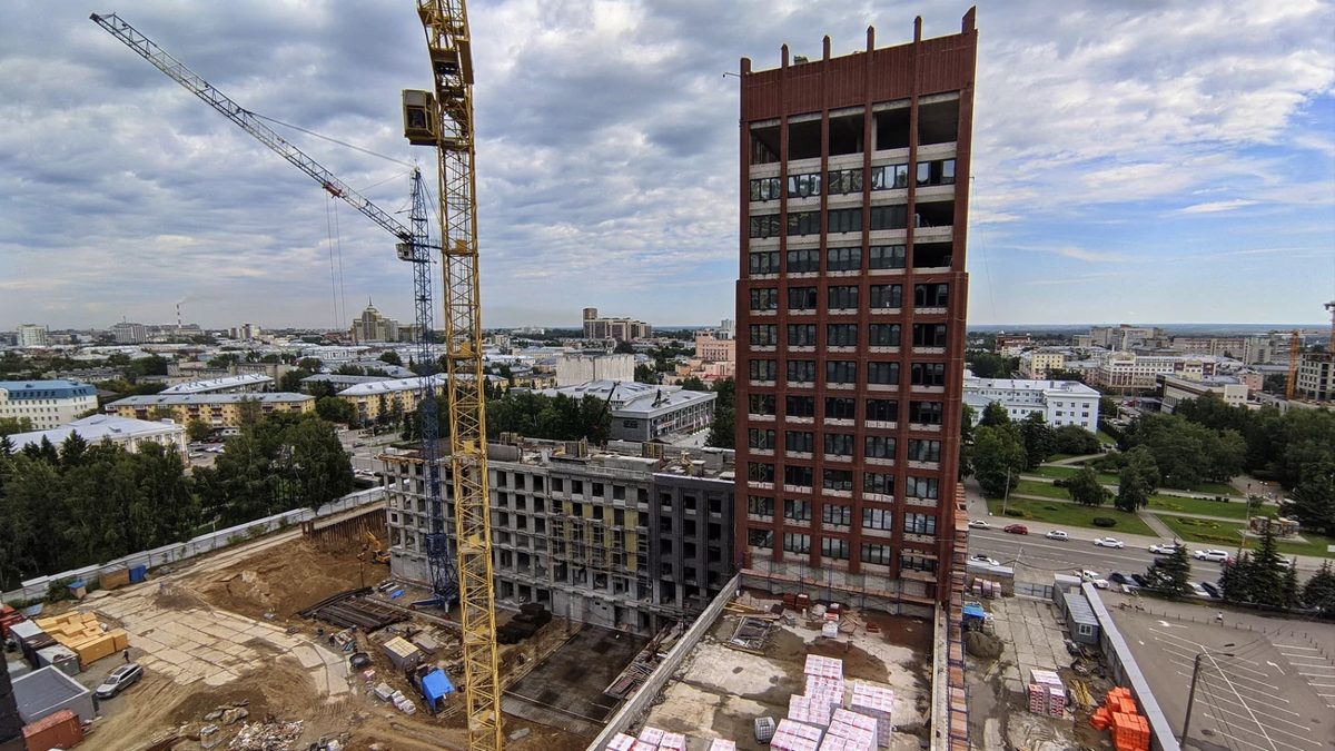ЖК «Сахаров Парк» в Барнауле получает архитектурный облик