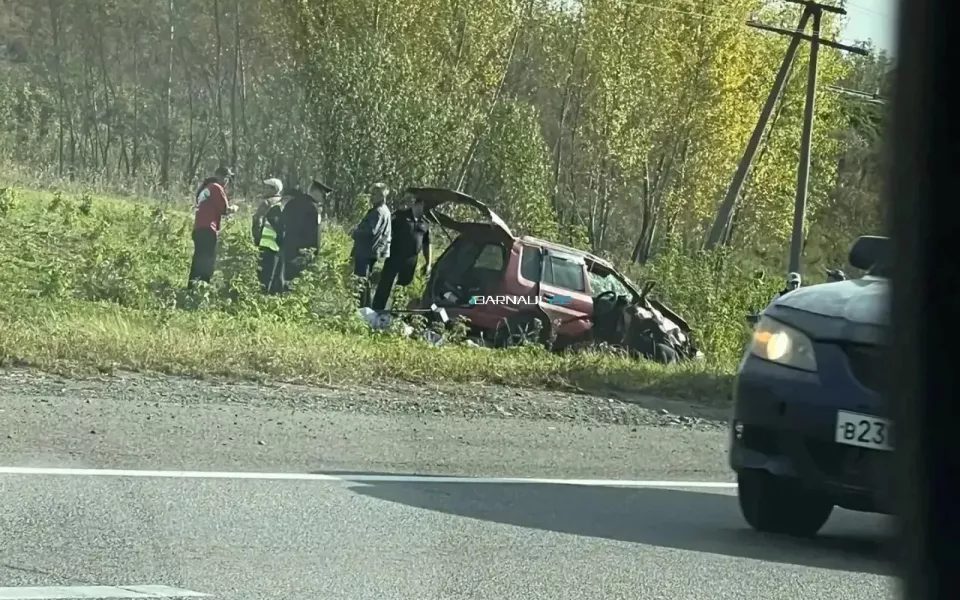 Водитель погиб в ДТП на подъезде к Барнаулу