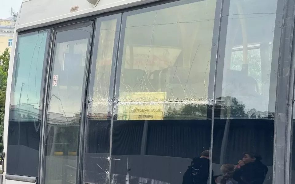 В Барнауле произошло ДТП автобуса и троллейбуса