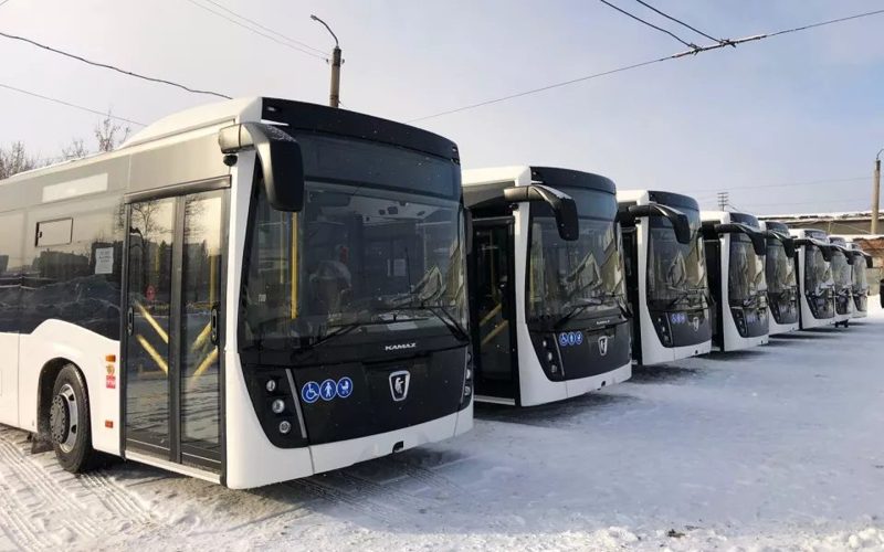 В Барнаул поступили 31 новый автобус: 20 НЕФАЗ и 11 VECTOR NEXT