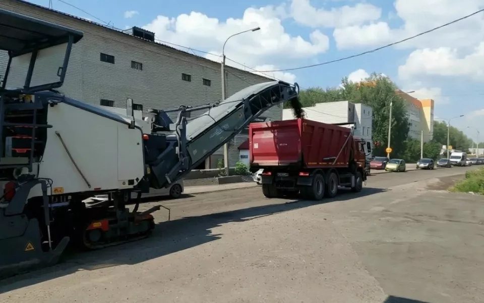 В Барнауле начался ремонт улицы Солнечная Поляна за 45,3 млн рублей