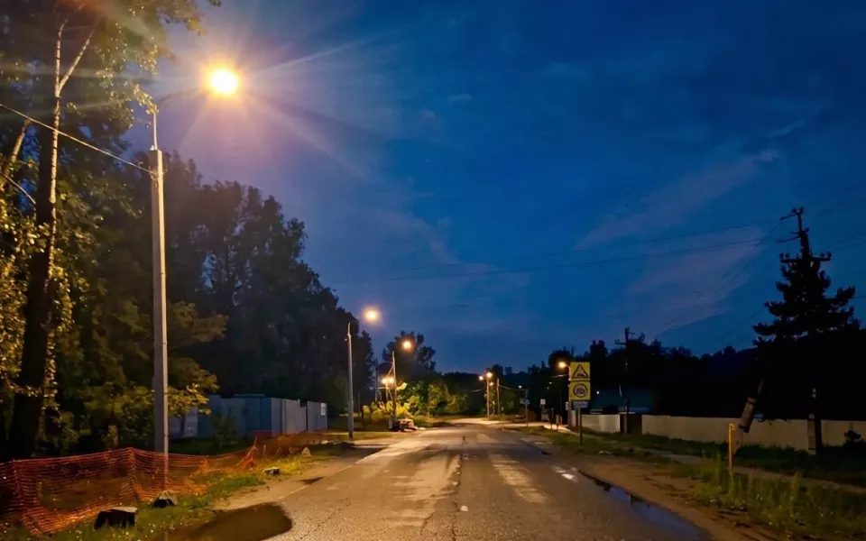 В Барнауле запустили более 12 км нового уличного освещения