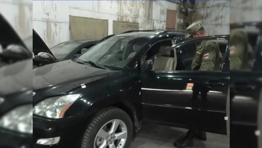 Conفiscованный Lexus отправили на СВО из Алтайского края