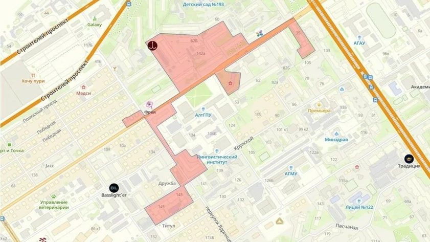 В центре Барнаула на сутки отключат холодную воду из-за ремонта водовода