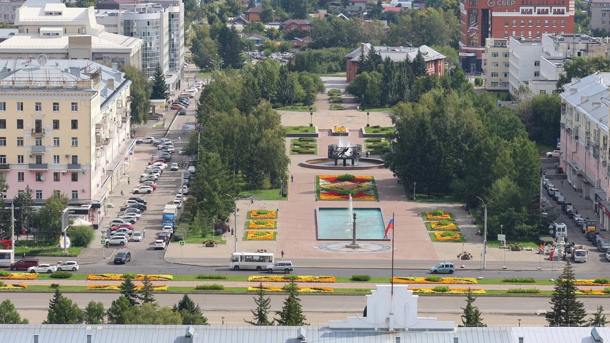 Барнаул от края до края: виды города с высоты 16-го этажа