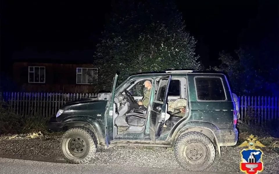 В Алтайском районе задержали пьяного водителя-браконьера
