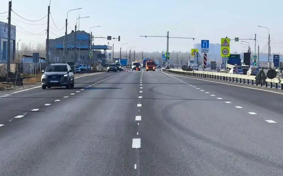 На мосту через Обь в Барнауле начнётся ремонт с перекрытием полосы