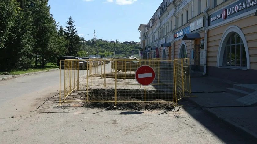 В Барнауле при прокладке коммуникаций найдены деревянные срубы XVIII века
