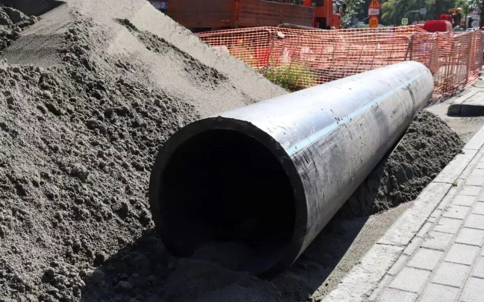 Проспект Социалистический открыли раньше срока после реконструкции водоотведения
