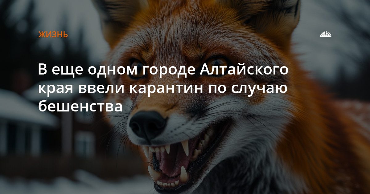 В Белокурихе введен карантин по бешенству