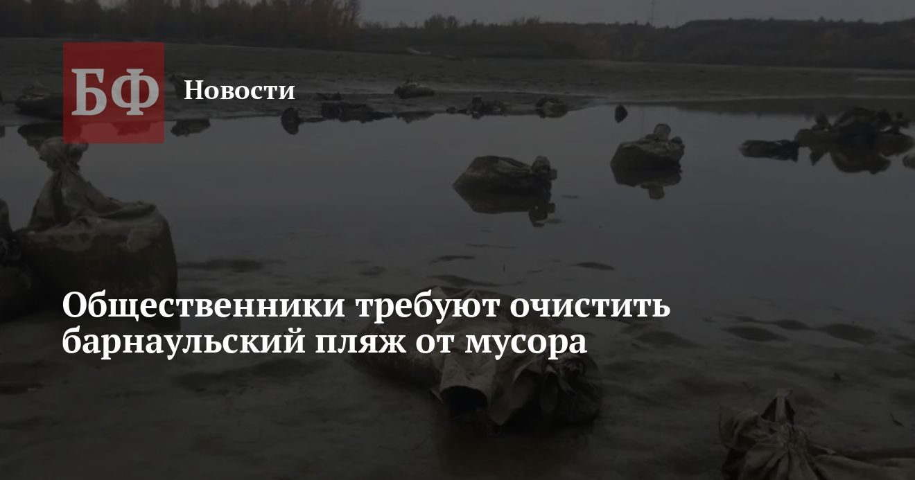 ОНФ потребовал очистить остров Помазкин от мусора аттракционов