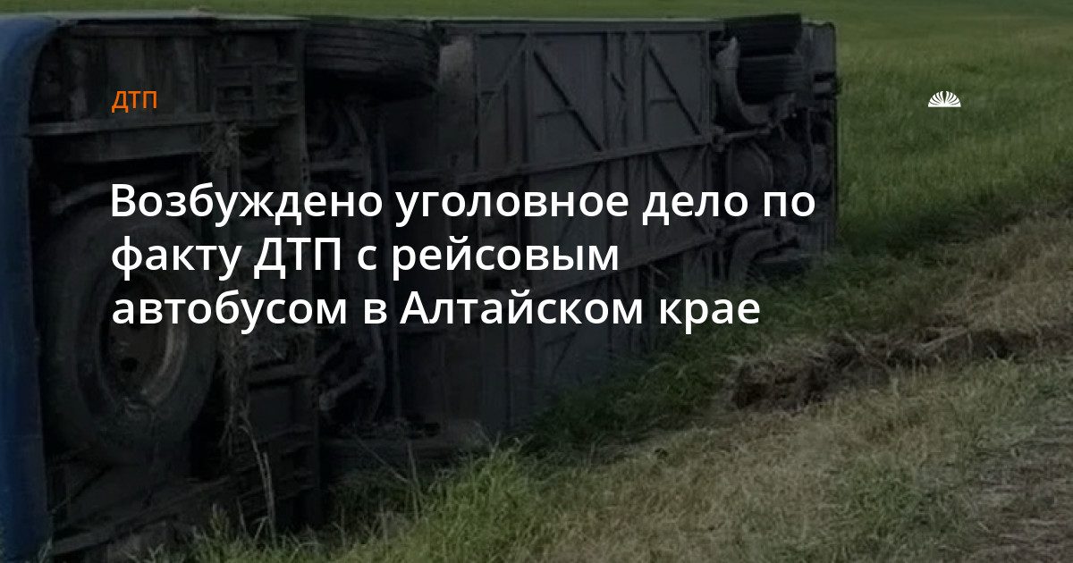 В Благовещенском районе края возбудили уголовное дело по ДТП с рейсовым автобусом