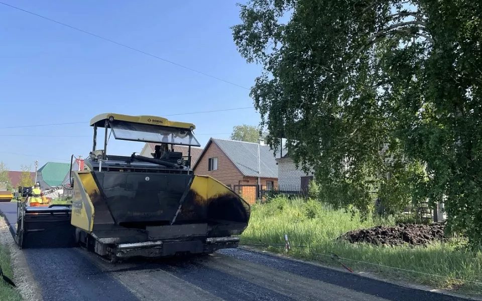 Во Власихе начали ремонт дороги на улице Мозаичной