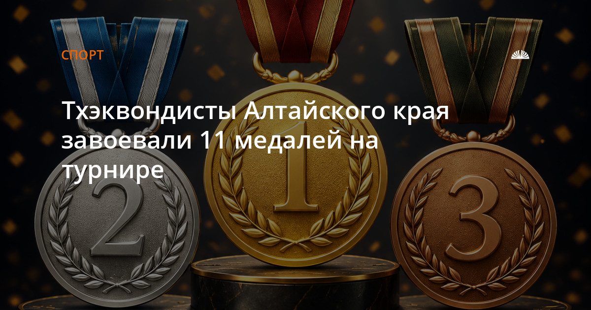 Алтайские тхэквондисты завоевали 11 медалей на турнире в Москве