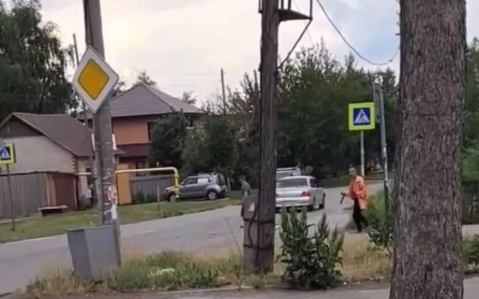 Барнаулец с топором повредил дома и автомобили в частном секторе