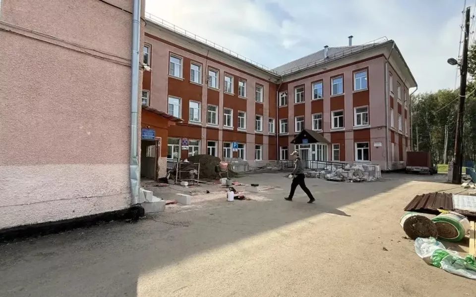 Троицкую поликлинику ремонтируют опережая график